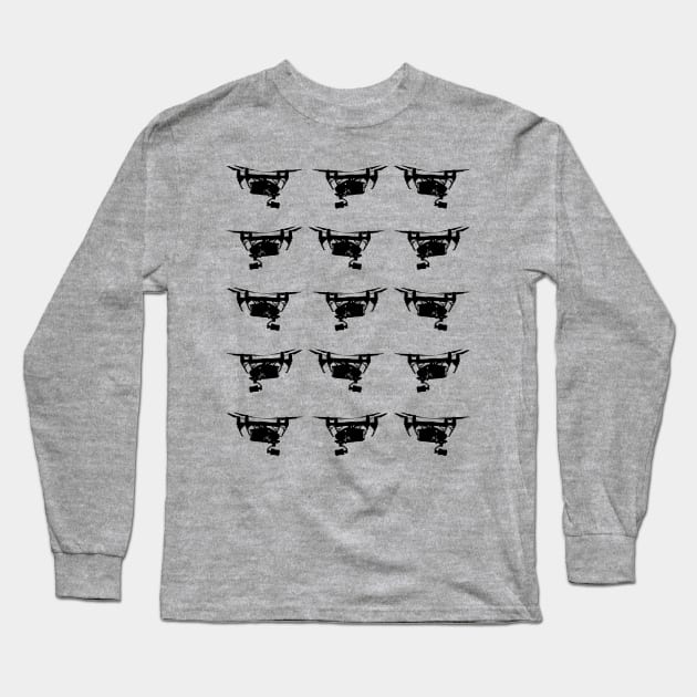 Drones Long Sleeve T-Shirt by AKdesign